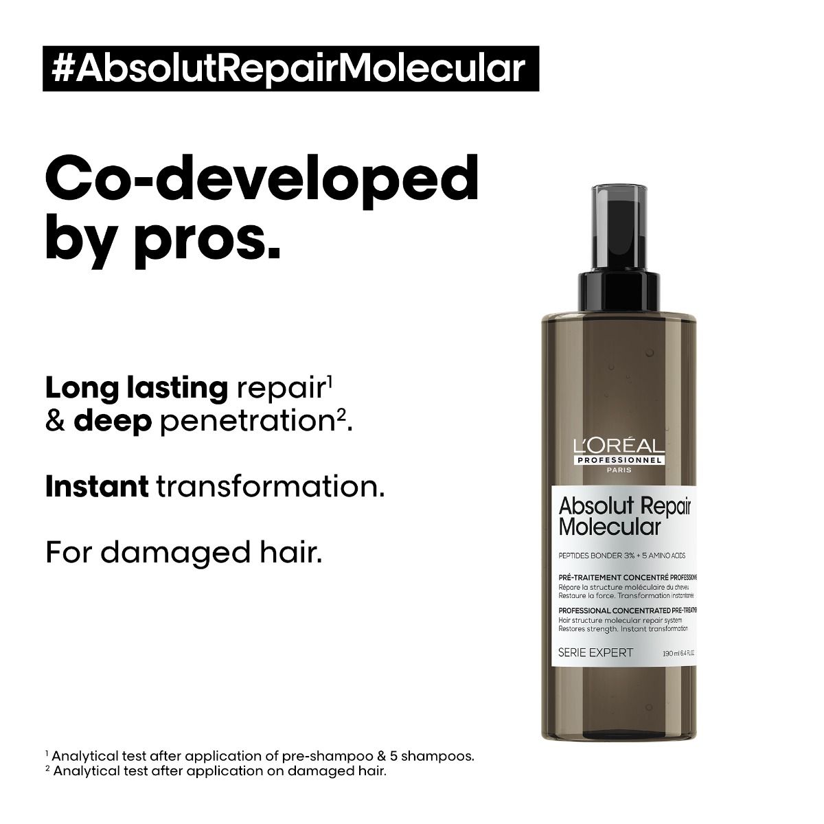 ABSOLUT REPAIR MOLECULAR PRE-TREATMENT 190ML - Niram Global Private Limited