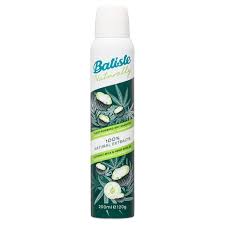 Batiste naturally plant powered dry shampoo 200ml -coconut milk & hemp seed oil