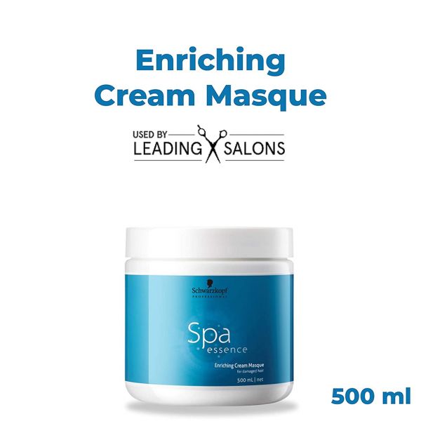 Schwarzkopf Professional Spa Essence Enriching Cream Masque for Damaged Hair (500ml)