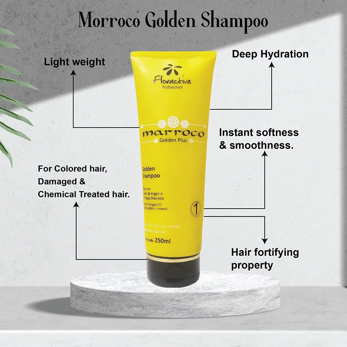 Floractive Profissional Marroco Golden Plus Dry Floral Conditioner 250Ml floractive professional