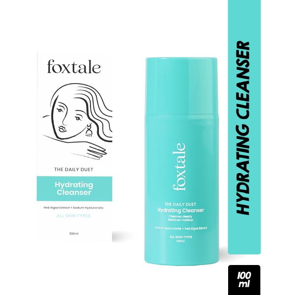Foxtale hydrating cleanser 100ml -red algae extract +sodium hyaluronate