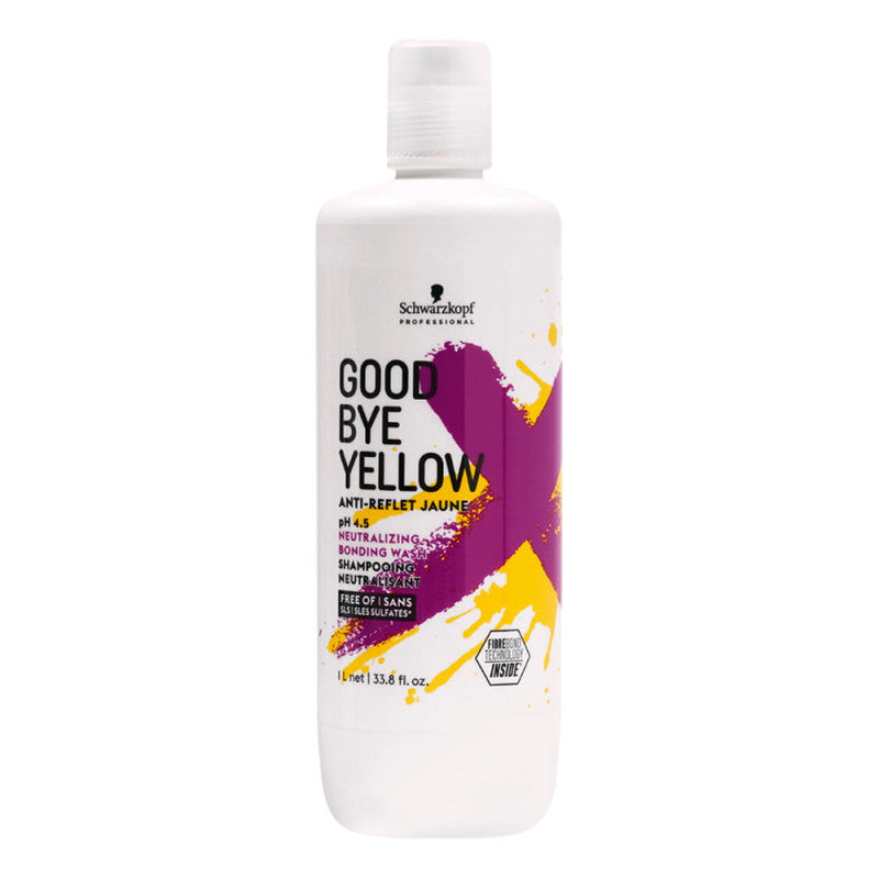Schwarzkopf Goodbye Yellow Neutralizing Wash Shampoo 1000ml
