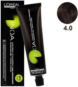 L'Oréal Professionnel INOA Hair Color - 4.0 Deep Cover Brown (60g) Loreal Professional