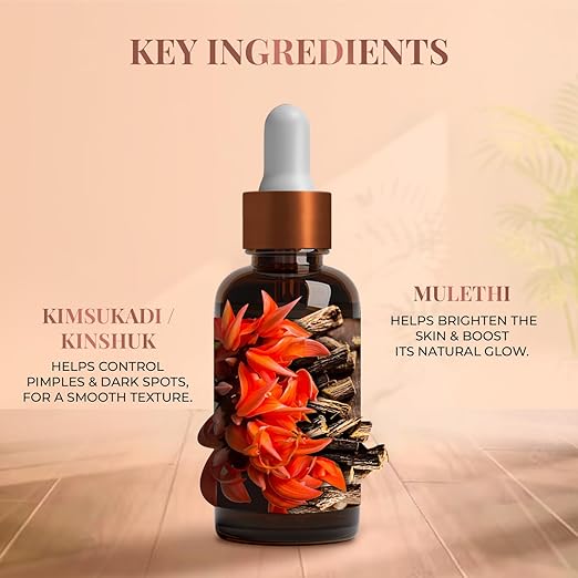 Just herbs kimsukadi tail glow boosting facial oil 15ml