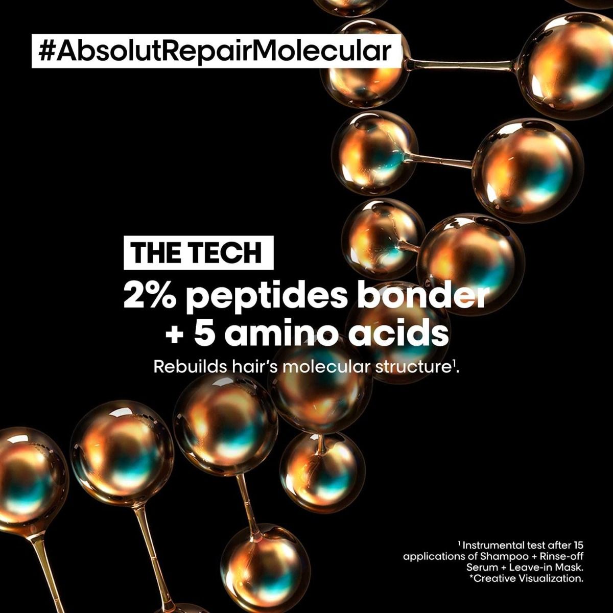 L'Oreal Absolute Repair Molecular Leave-In Mask 100ml