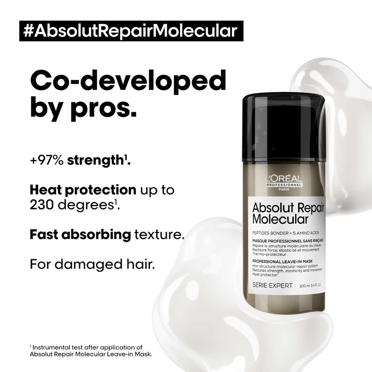 L'Oreal Absolute Repair Molecular Leave-In Mask 100ml