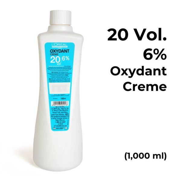 L'Oreal Professionnel Oxydant Crème 20 Vol. 6% Developer (1000ml) - Niram Global Private Limited