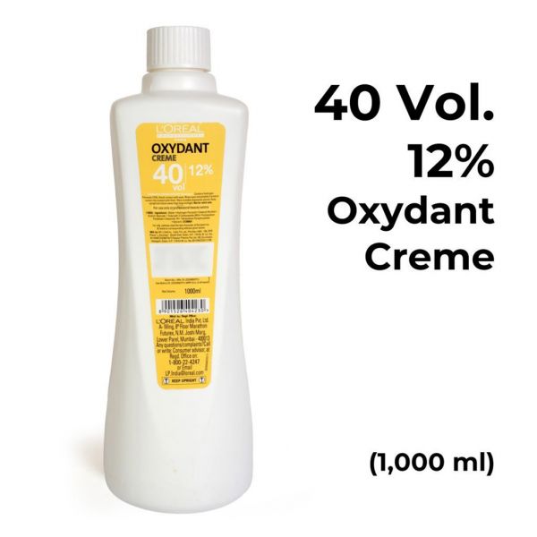 L'Oreal Professionnel Oxydant Crème 40 Vol. 12% Developer (1000ml)