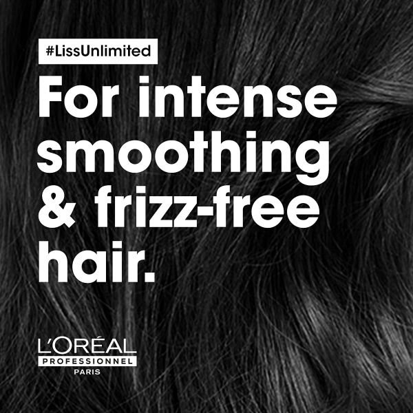L'Oreal Professionnel Liss Unlimited Shampoo with Pro-Keratin and Kukui Nut Oil, Serie Expert (300ml)