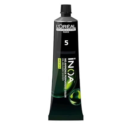 L'oreal Professionnel Paris INOA Ammonia-free Permanent Hair Color - 5 (Light Brown) Niram Global Private Limited