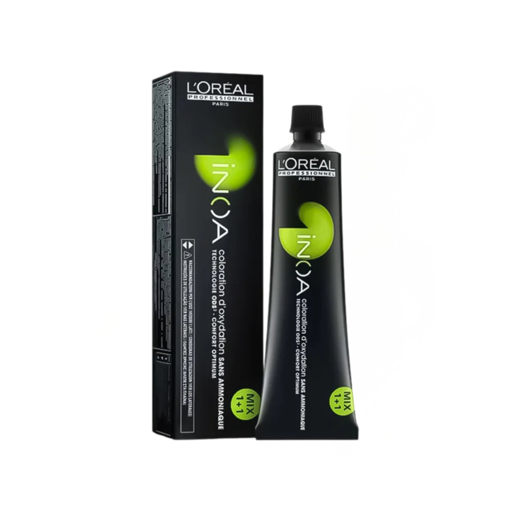 L’Oréal INOA Ammonia-Free Hair Color 7.18 Ash Mocha Blonde Loreal Professional