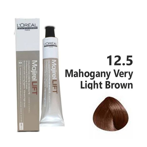 Loreal Professionnel Paris Majirel Lift - 12.5 (Mahogany Very Light Brown)