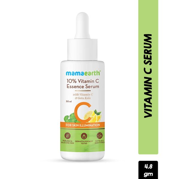 Mama earth 10% vitamin C essence serum (30 ml)
