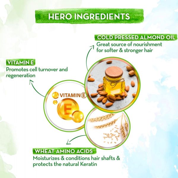 Mamaearth Almond Shampoo| For Healthy Hair Growth| Deep Nourishment| With Almond Oil ( 250ml )