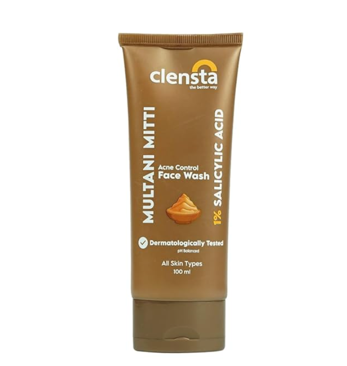 Clensta multani mitti acne control face wash 100ml