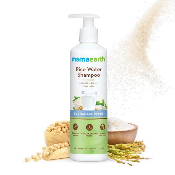 mama earth Rice water shampoo 250ml