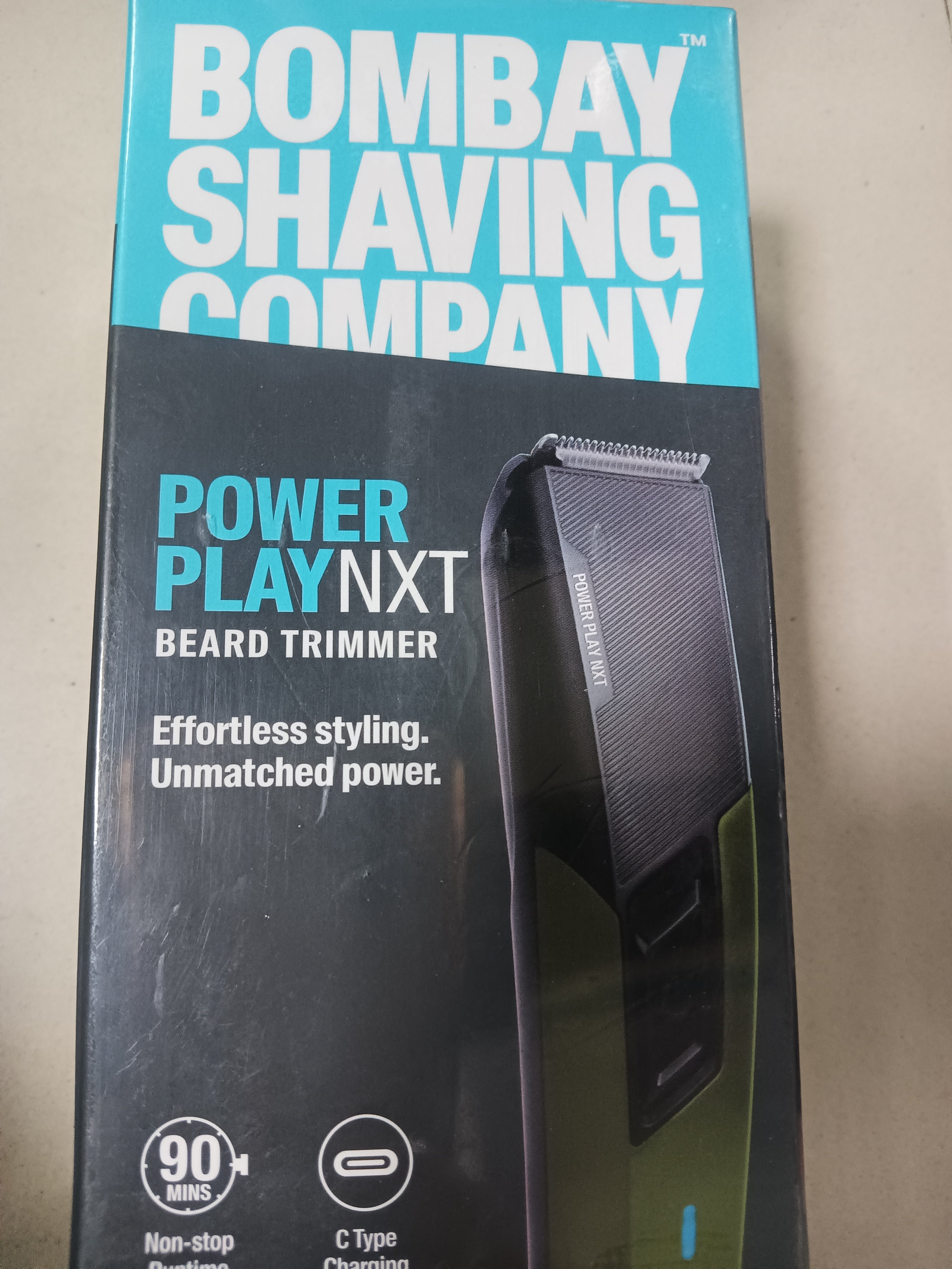 BOMBAY SHAVING COMPANY POWER PLAY NXT BEARD TRIMMER-90 Min non stop Runtime - Niram Global Private Limited