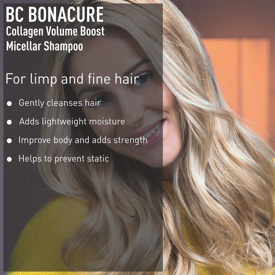 Schwarzkopf Professional BC Bonacure Collagen Volume Boost Micellar Shampoo (1000ml)