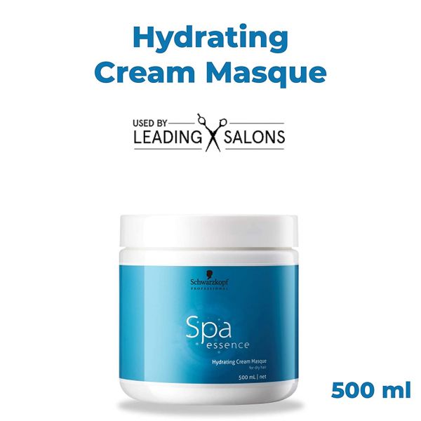 Schwarzkopf Professional Spa Essence Hydrating Cream Masque For Dry Hair (500ml)