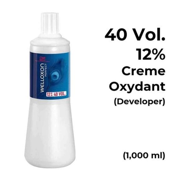 Wella Professionals Welloxon Perfect 12% 40 Vol Cream Developer (1000ml)