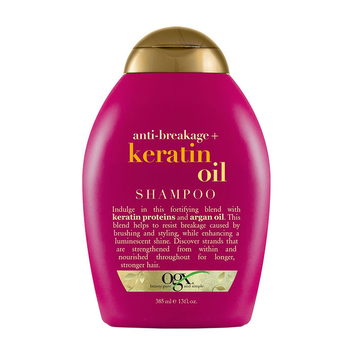 OGX Anti-Breakage Keratin Oil Shampoo (385ml)