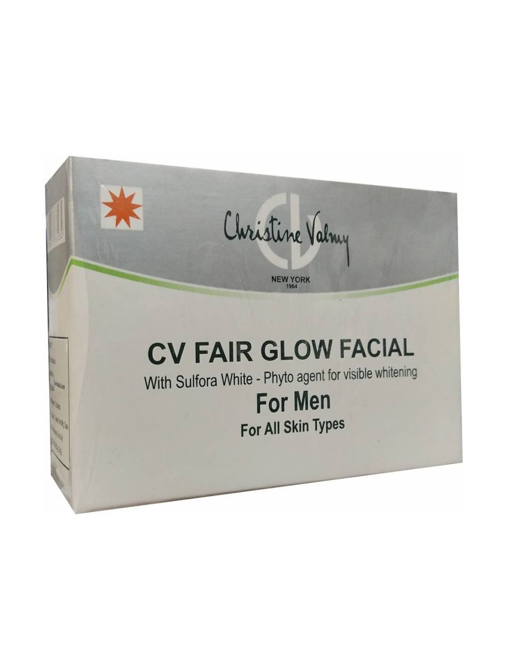 Christine Valmy CV Fair Glow Facial Kit for Men (Set of 6) - Niram