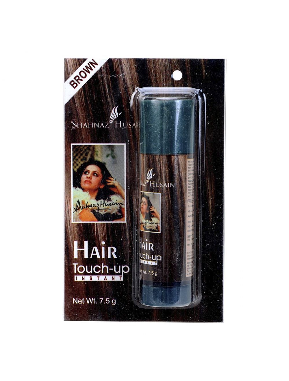 Shahnaz Husain Hair Touch-Up Plus - Brown (7.50gm) - Niram