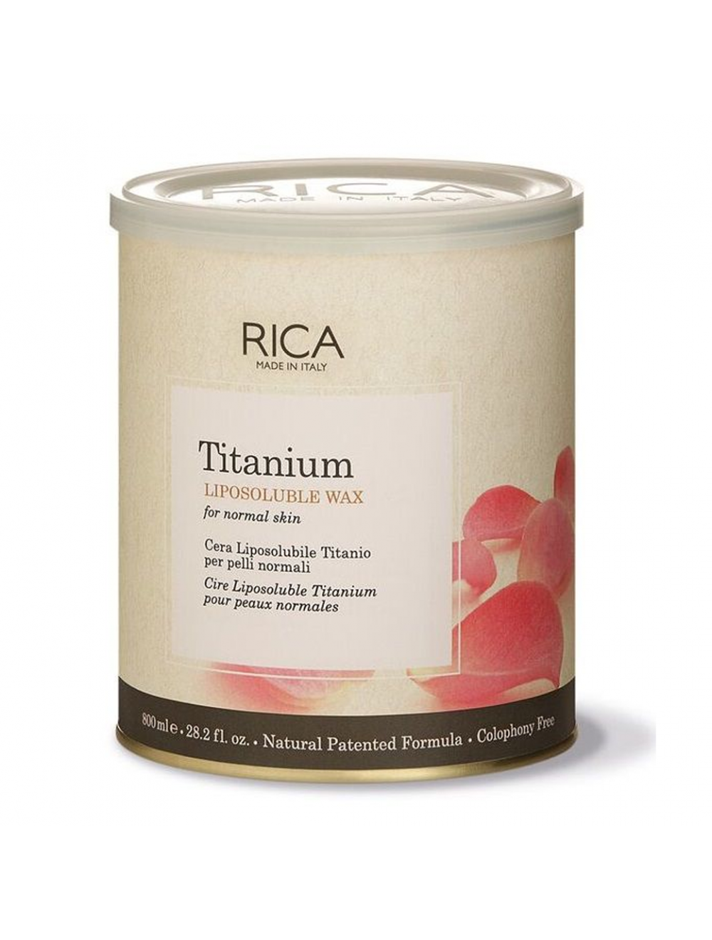 Rica Titanium Liposoluble Wax (800ml)