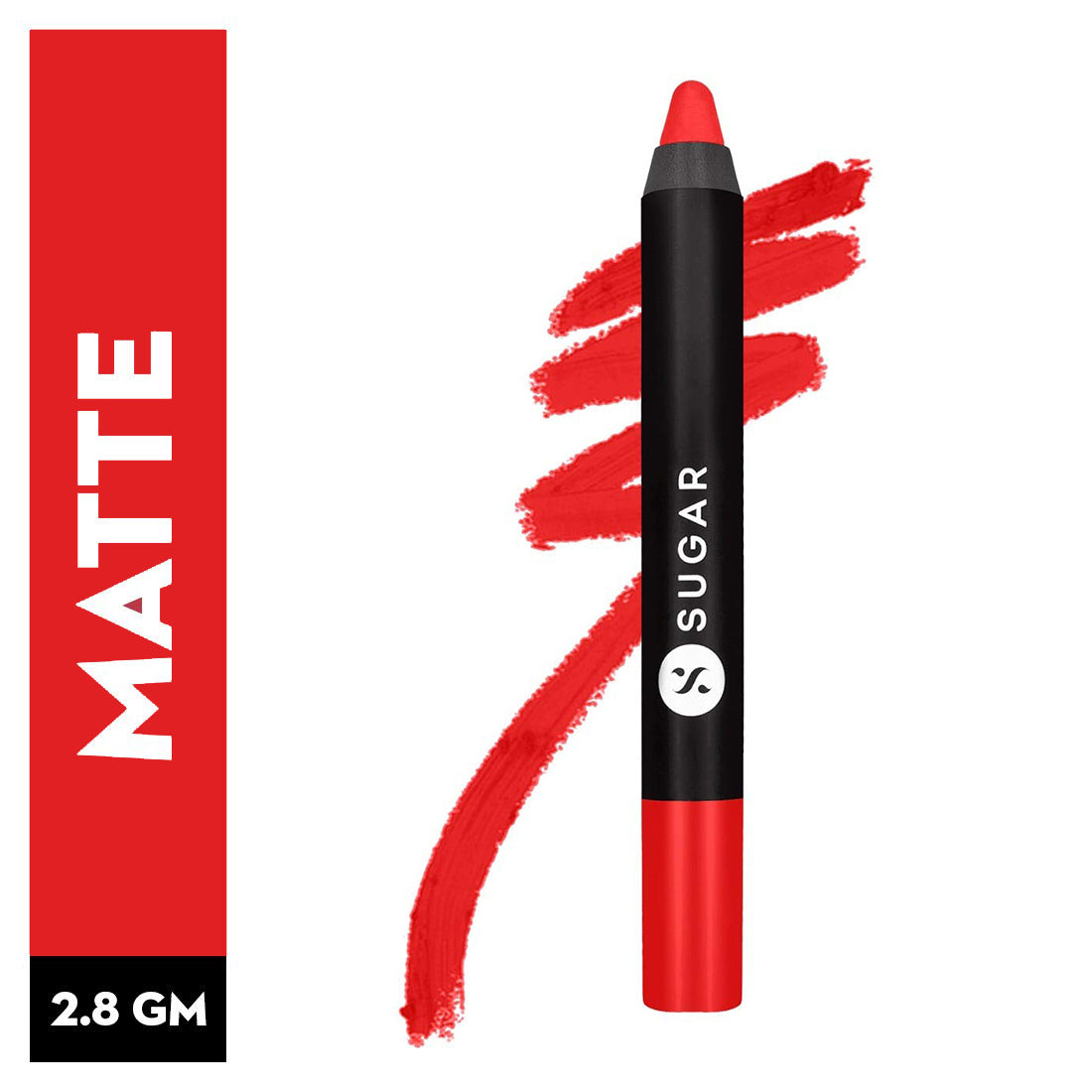 Sugar Matte As Hell Crayon Lipstick - 06 Coraline Jones (Orange Coral) - Niram