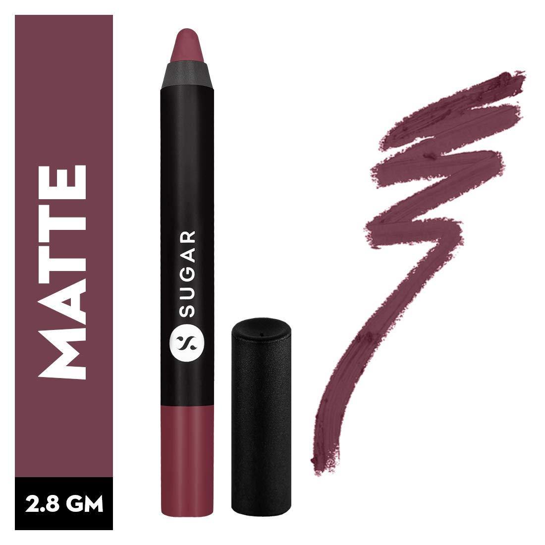 Sugar Matte As Hell Crayon Lipstick - 25 Lily Aldrin (Mauve Pink) - Niram