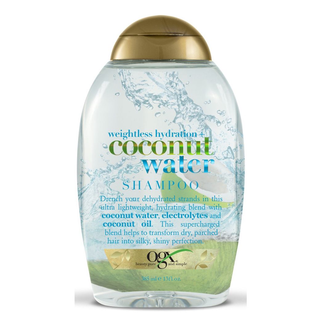 OGX Weightless Hydration + Coconut Water Shampoo (385ml)