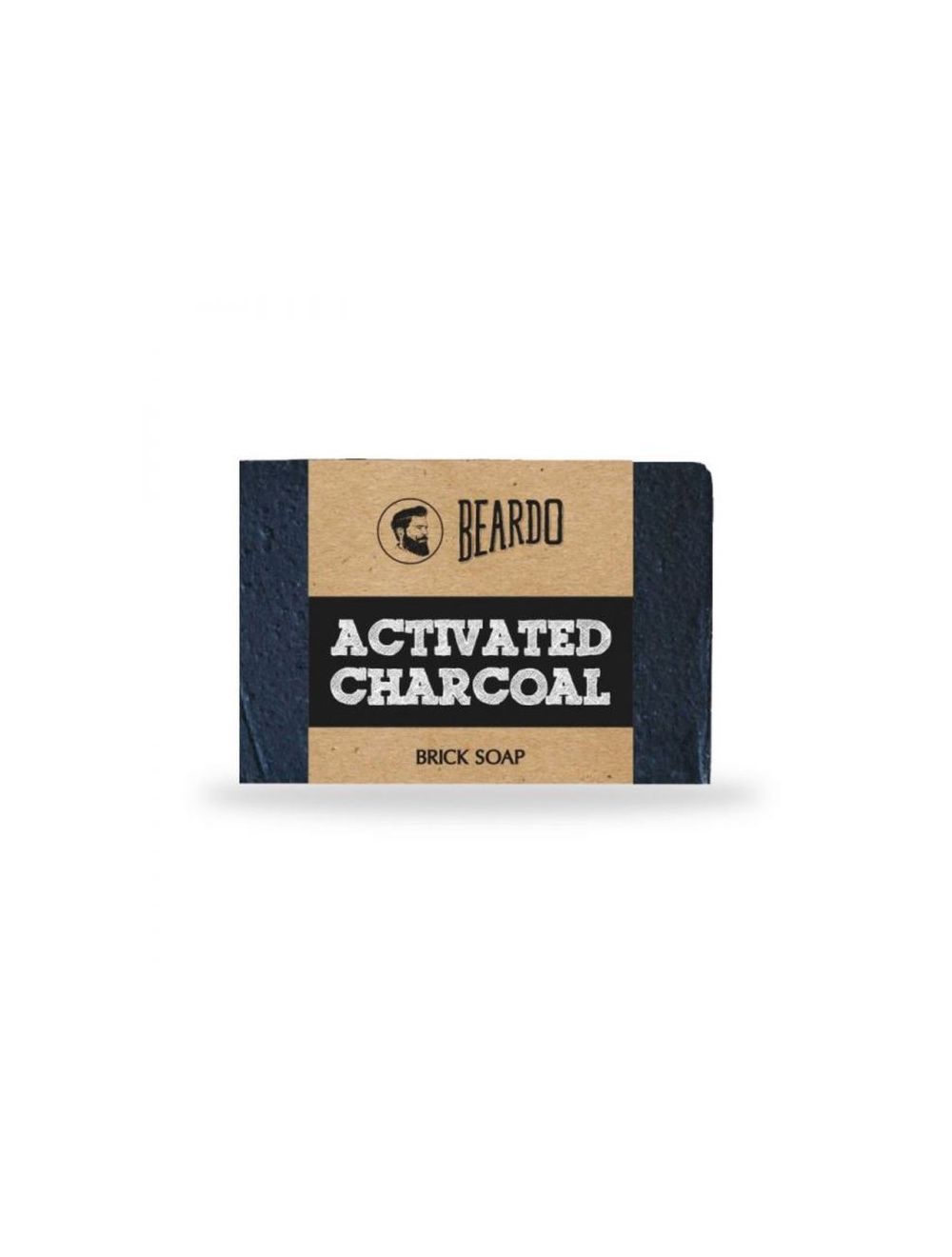 Beardo Activated Charcoal Brick Soap (125gm) - Niram