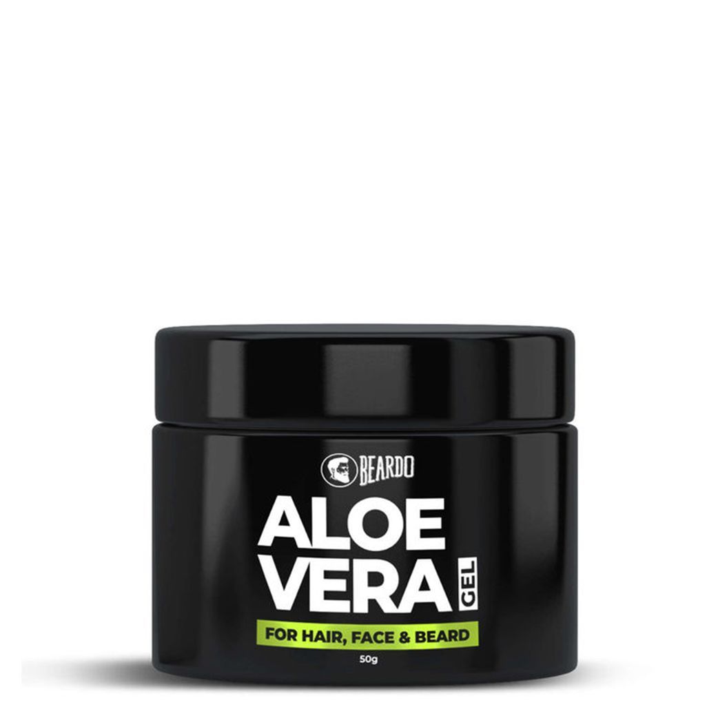 Beardo Aloe Vera Gel For Hair, Face & Beard (50gm) - Niram