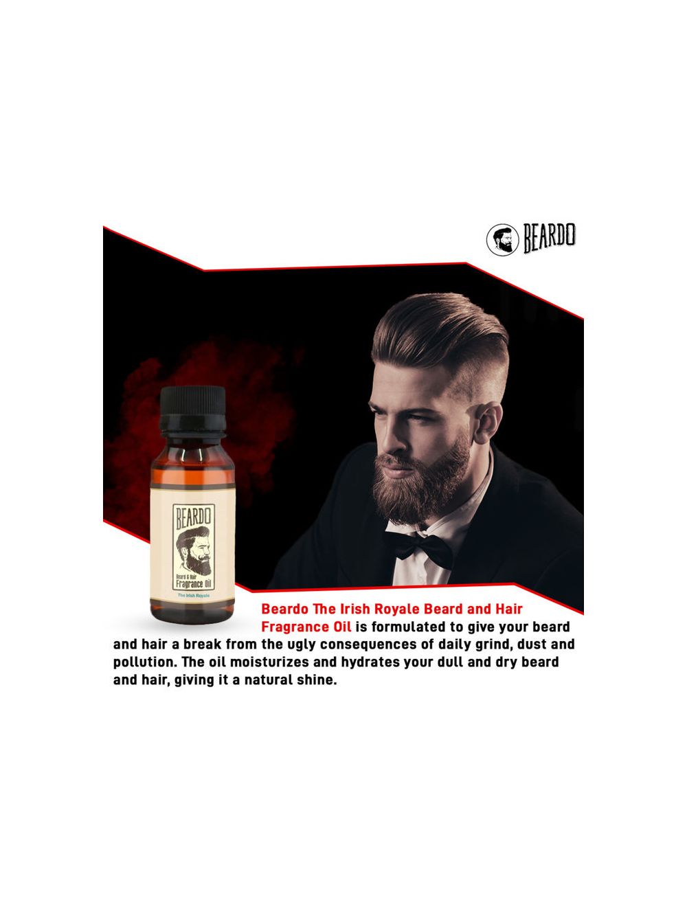 Beardo The Irish Royale Beard and Hair Fragrance Oil-10 ml - Niram