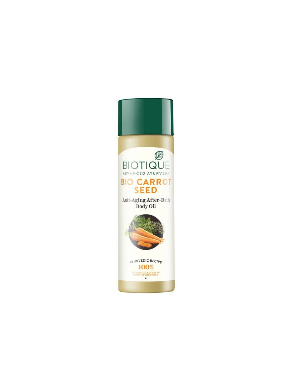 Biotique Bio Carrot Seed Anti-Aging After-Bath Body Oil (120ml) - Niram
