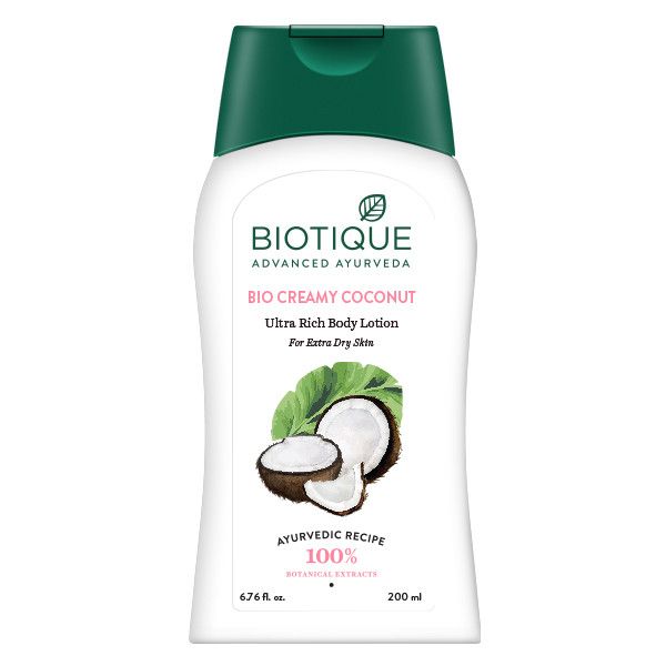 Biotique Bio Creamy Coconut Ultra Rich Body Lotion-200 ml - Niram