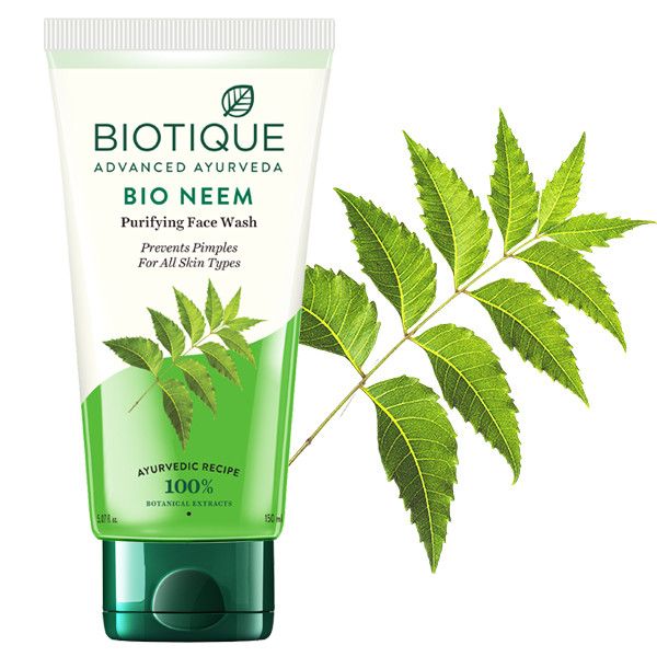 Biotique Bio Neem Purifying Face Wash for All Skin Types-150 ml - Niram
