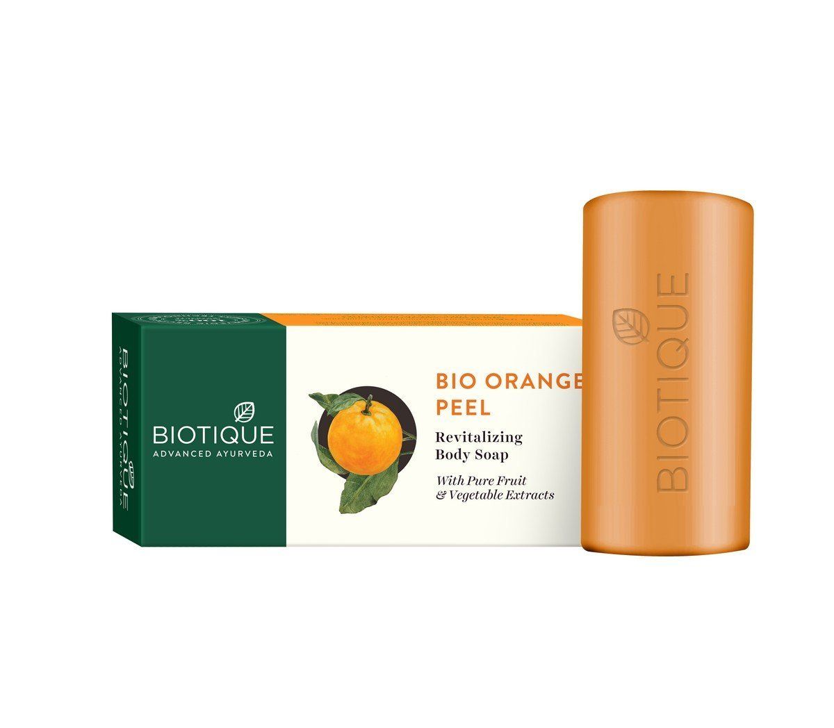 Biotique Bio Orange Peel Revitalizing Body Soap (150gm) - Niram