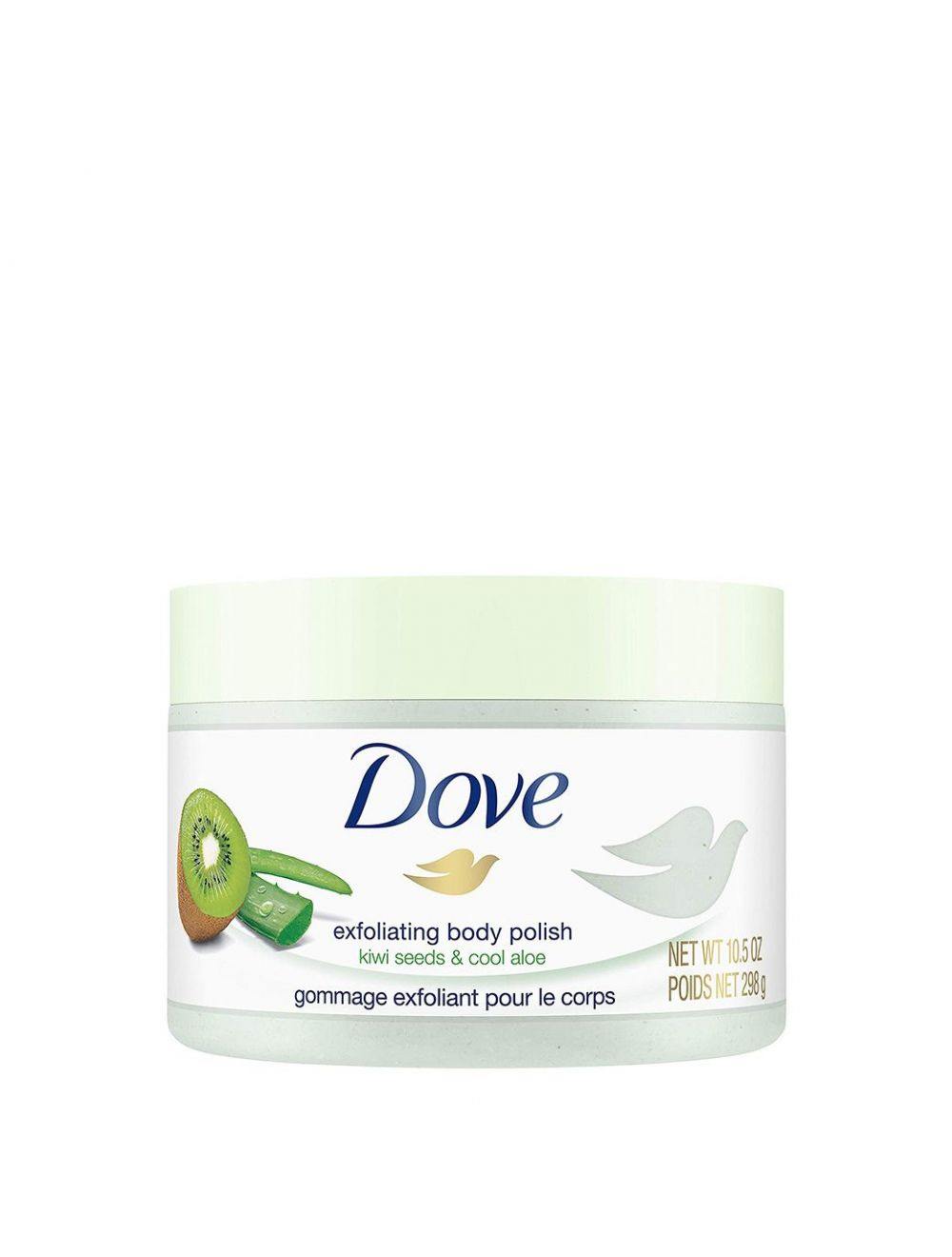 Dove Exfoliating Body Polish - Kiwi Seeds & Cool Aloe (298gm) - Niram