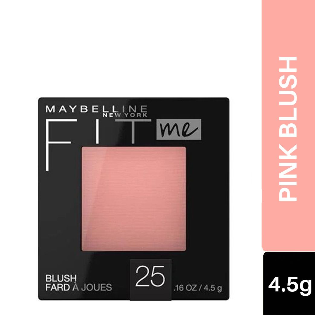 Maybelline New York Fit Me Blush Fard A Joues - Pink 25 (4.5gm) - Niram