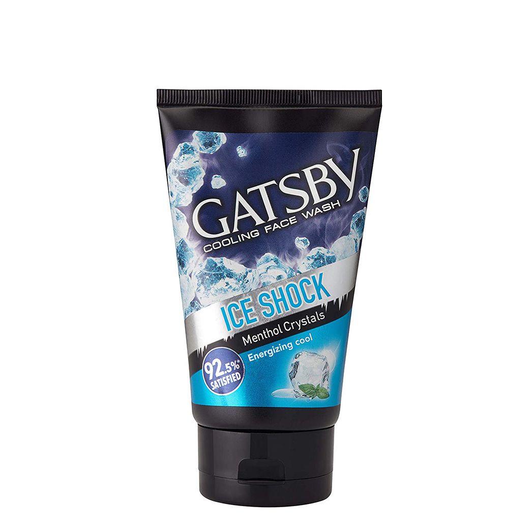 Gatsby Cooling Face Wash Ice Shock (50gm) - Niram