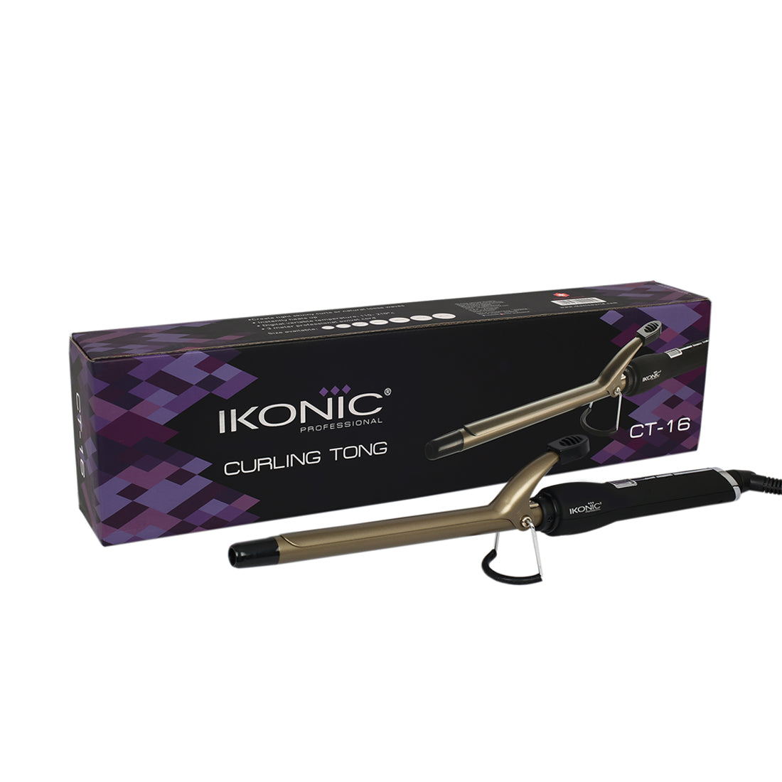 Ikonic Professional Curling Tong 16mm CT-16 - Niram
