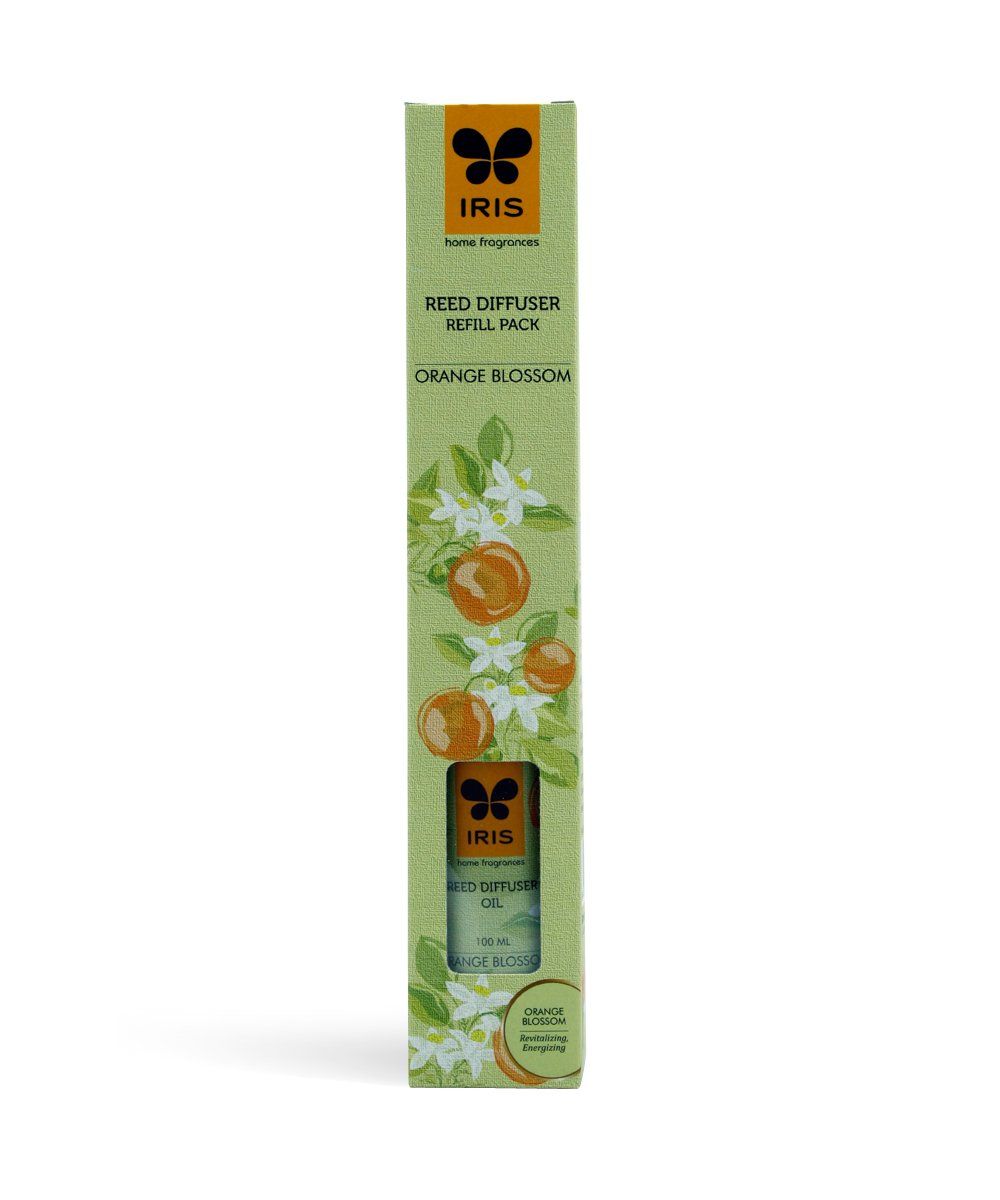 Iris Reed Diffuser Refill Pack - Orange Blossom (100ml) - Niram