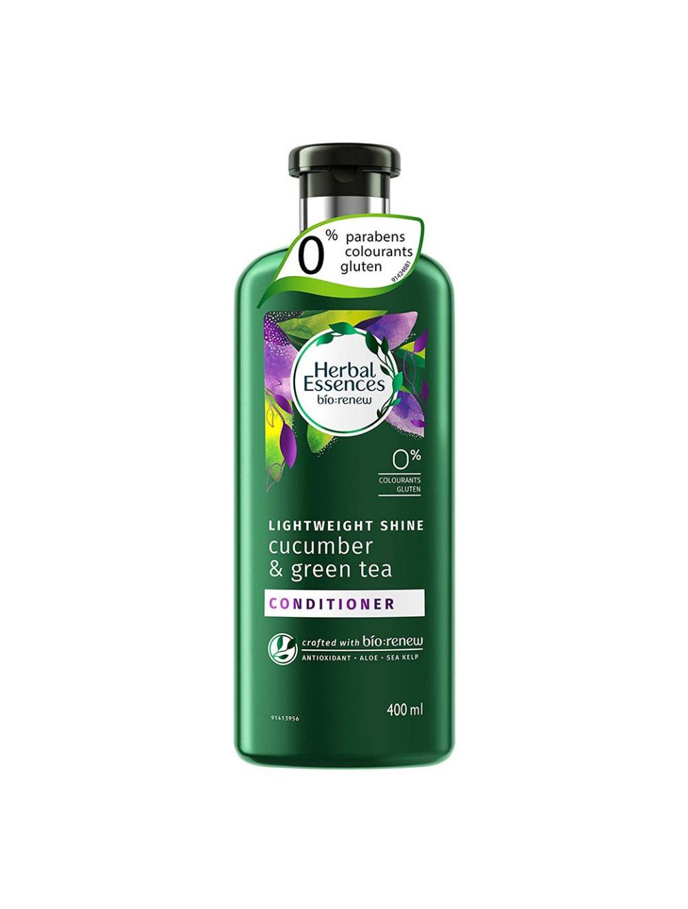 Herbal Essences Bio:Renew Lightweight Shine Cucumber & Green Tea Conditioner (400ml) - Niram
