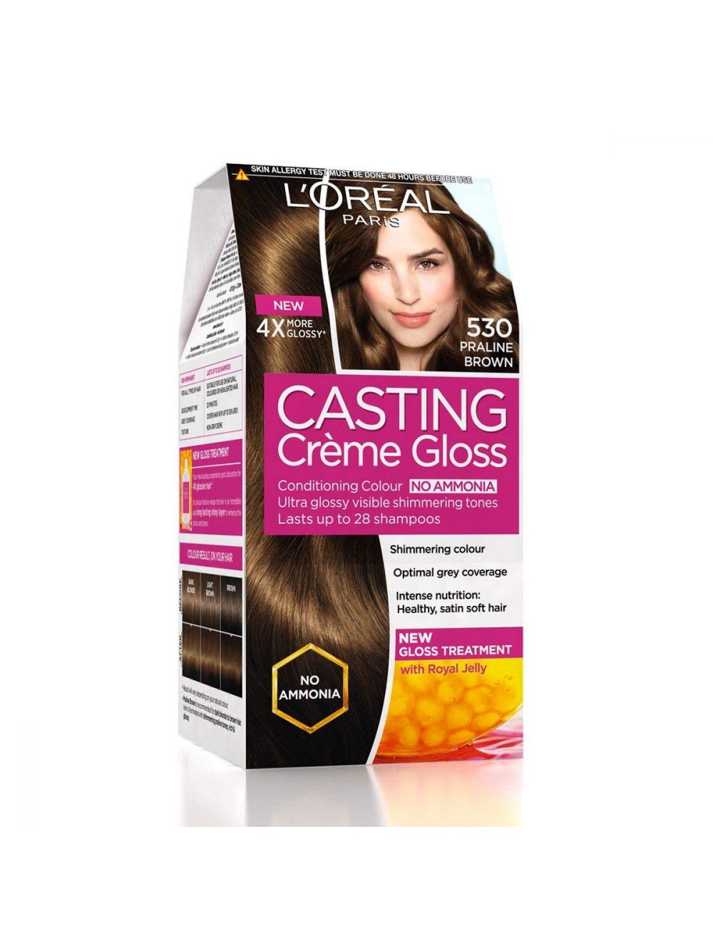 L'Oreal Paris Casting Creme Gloss Hair Color-530 Praline Brown - Niram