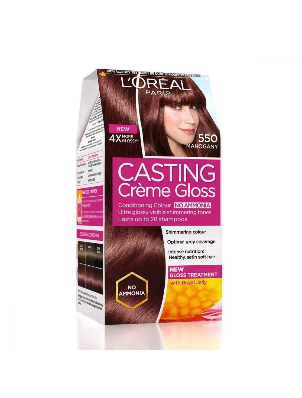 L'Oreal Paris Casting Creme Gloss Hair Color-550 Mahogany - Niram