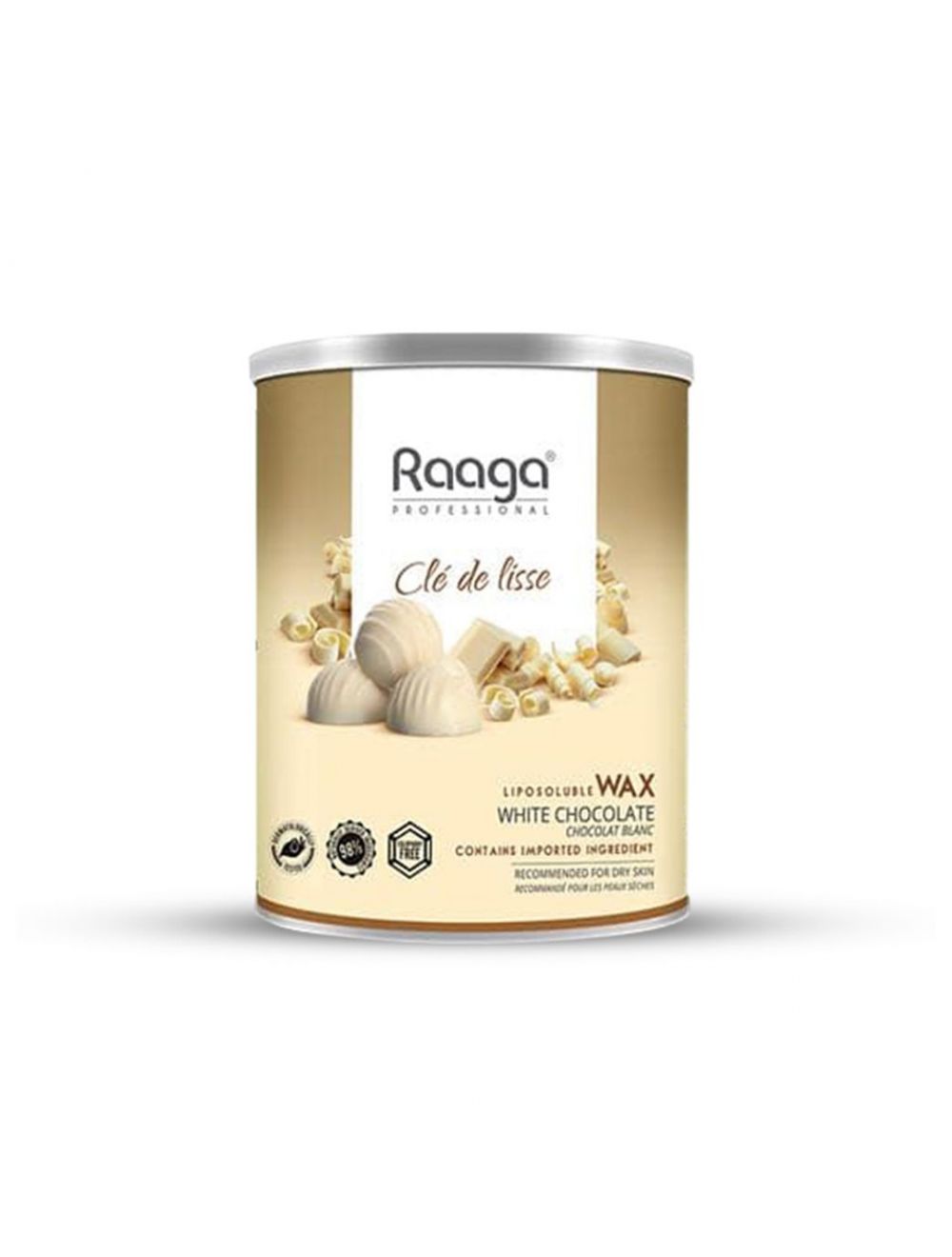 Raaga Professional White Chocolate Liposoluble Wax (800gm)