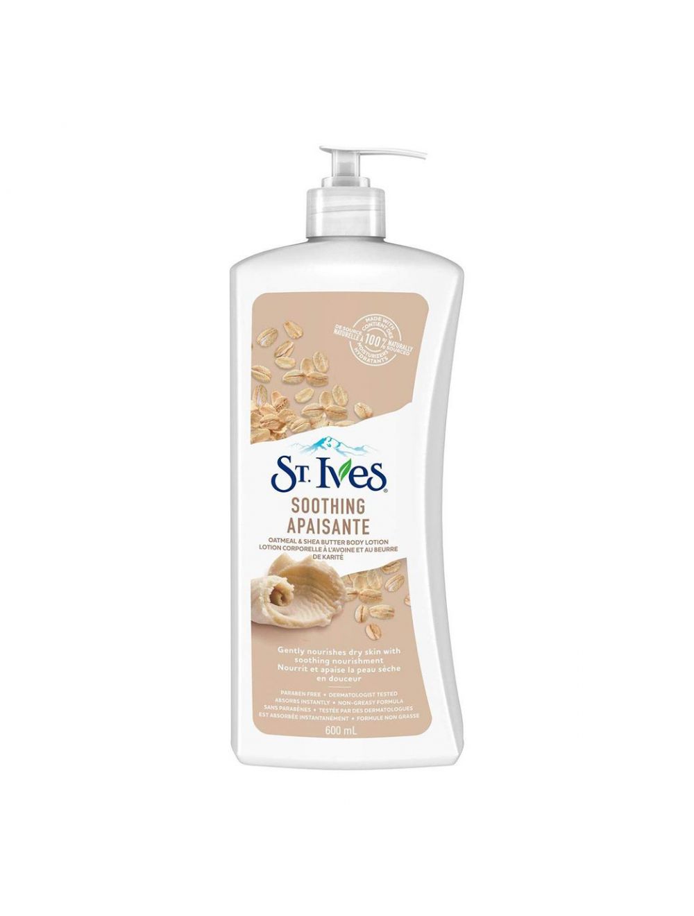 St. Ives Soothing Oatmeal & Shea Butter Body Lotion (621ml)