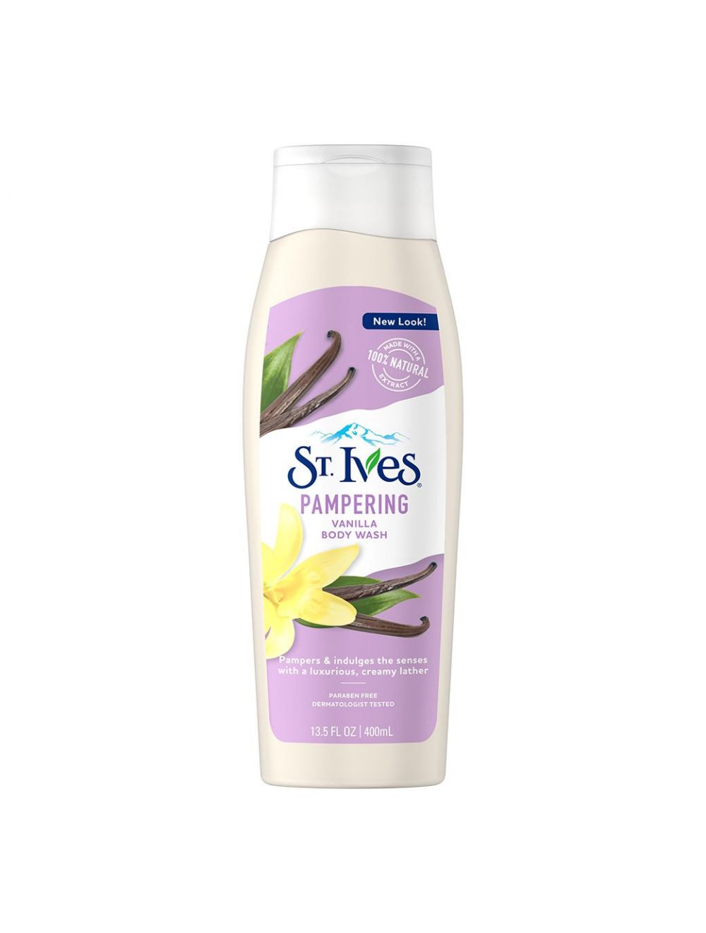 St. Ives Pampering Vanilla Body Wash (400ml)
