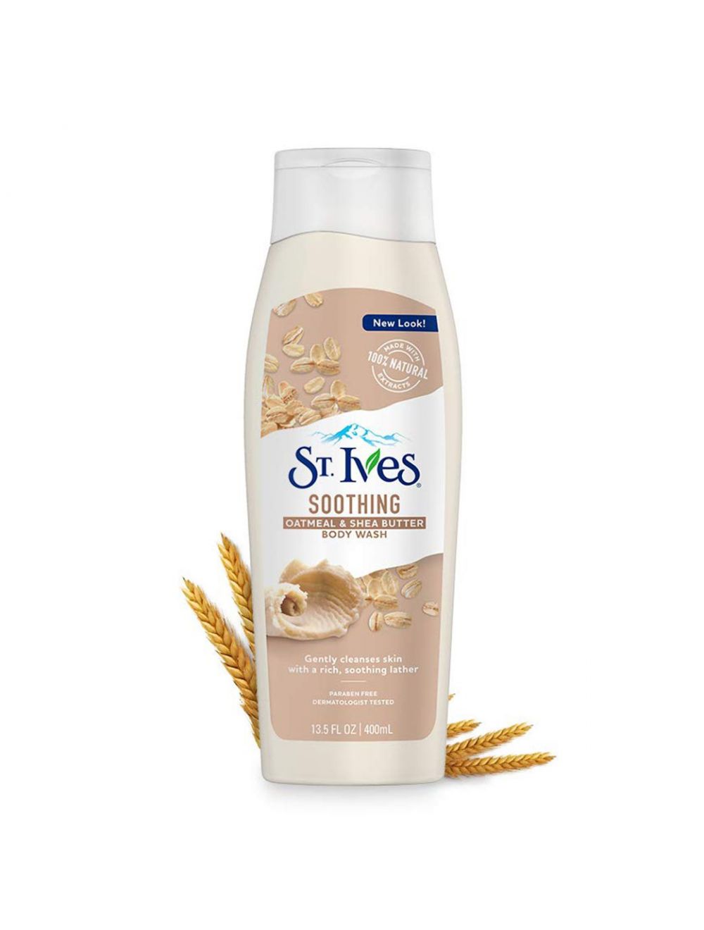 St. Ives Soothing Oatmeal & Shea Butter Body Wash (400ml)